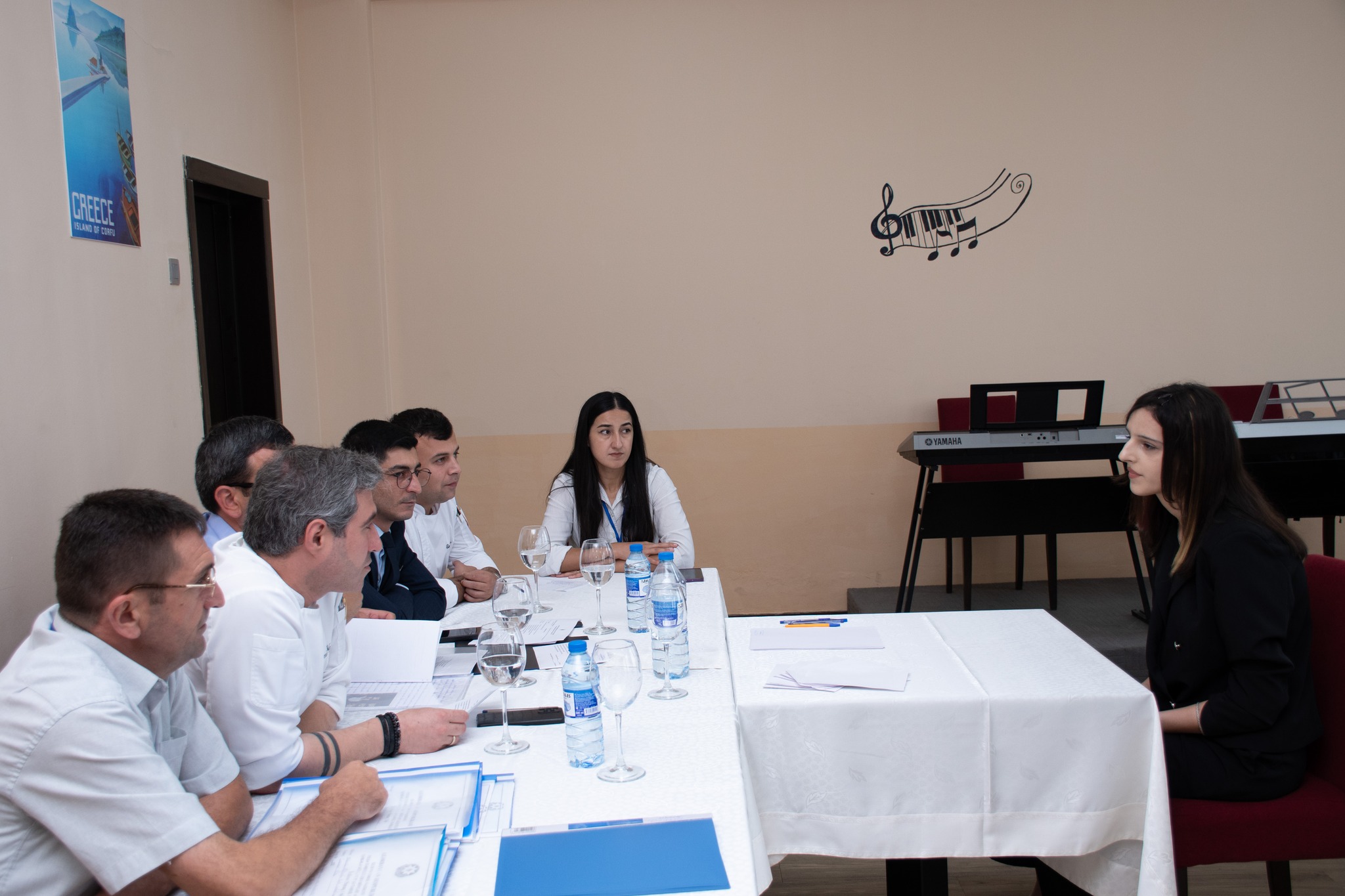Agentlik direktoru Qəbələ Dövlət Peşə Təhsil Mərkəzində imtahan prosesini izləyib