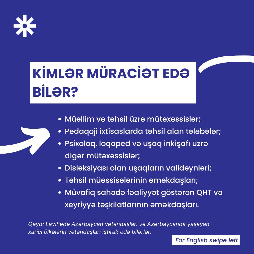 Gənc müəllimlər üçün yeni layihəyə start verilib