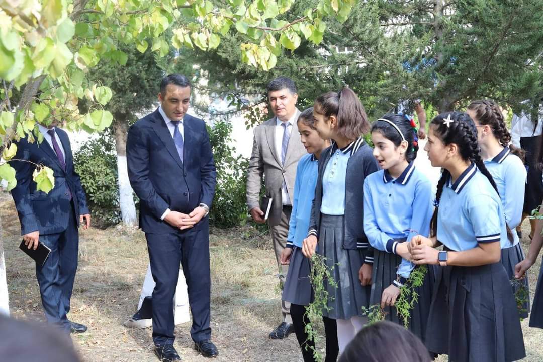 Şirvan-Salyan bölgəsi üzrə 5 541 şagird üçün ilk zəng çalınıb