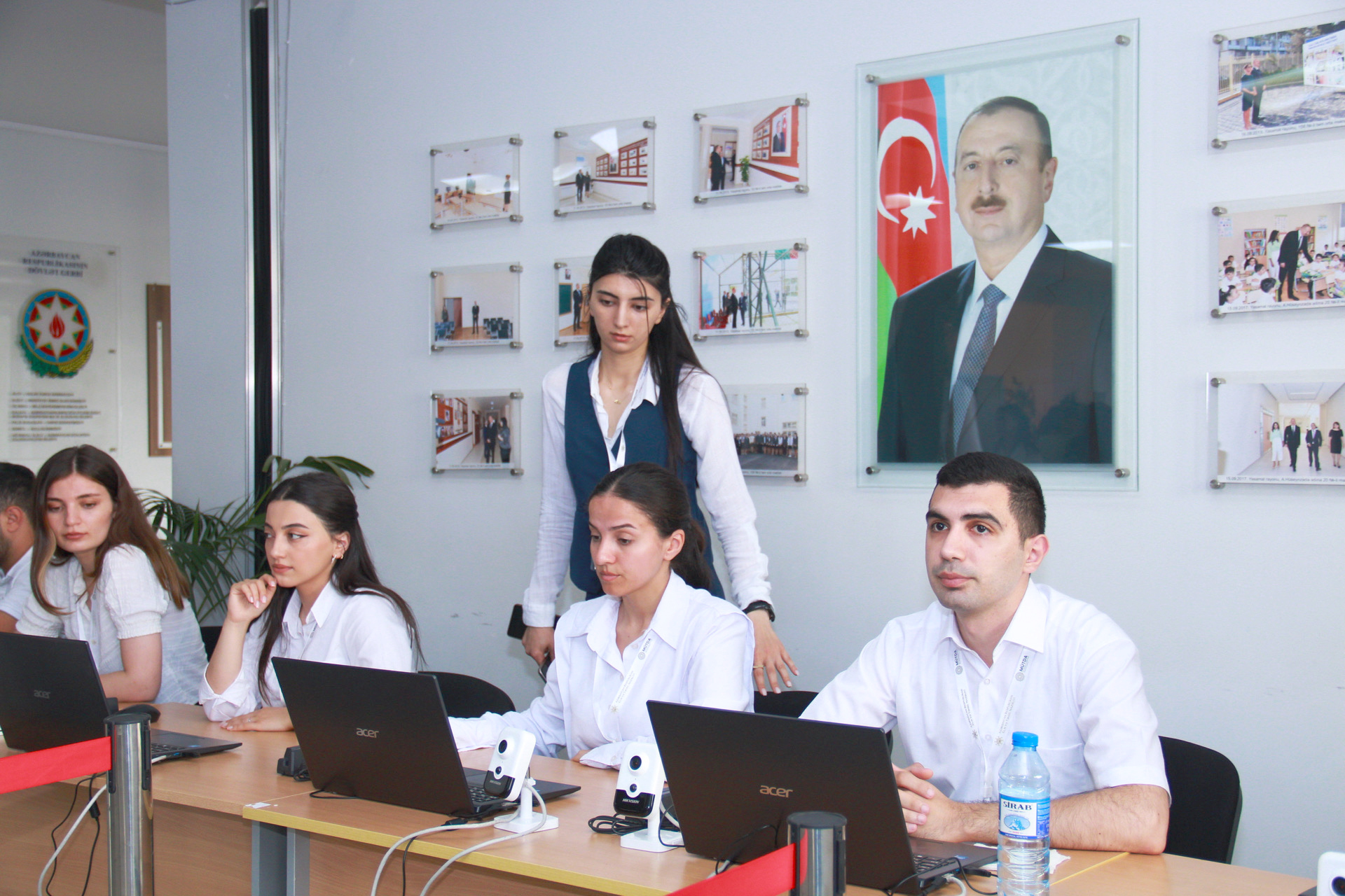Sertifikatlaşdırma imtahanlarına start verilib - FOTOLAR