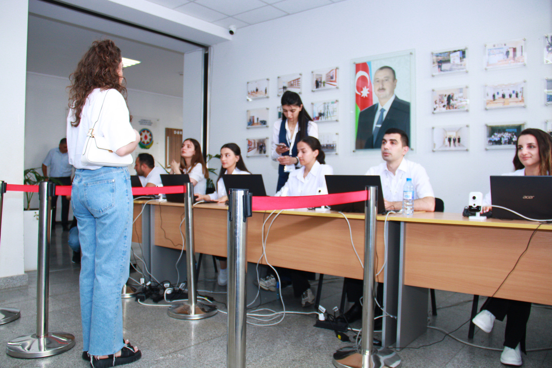 Sertifikatlaşdırma imtahanlarına start verilib - FOTOLAR