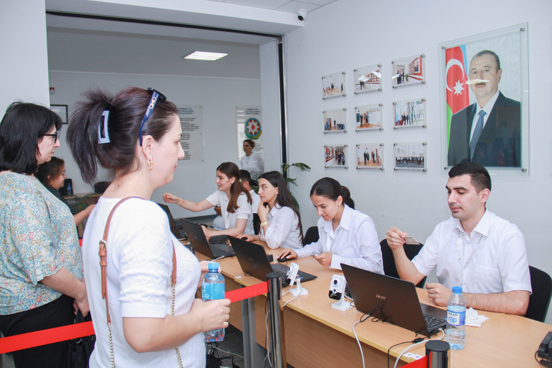 Sertifikatlaşdırma imtahanlarına start verilib - FOTOLAR