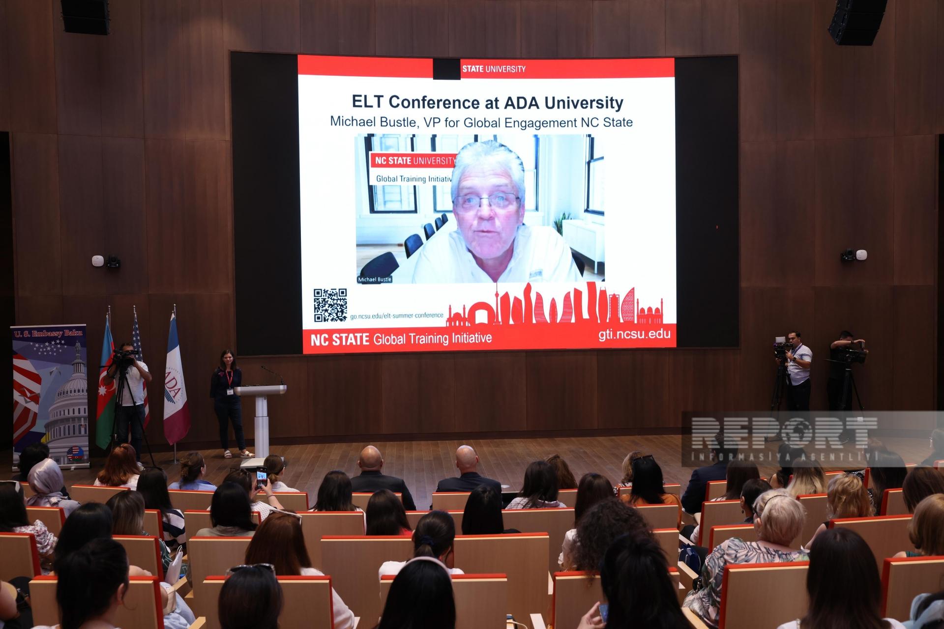 ADA Universitetində ingilis dili müəllimlərinin konfransı keçirilir