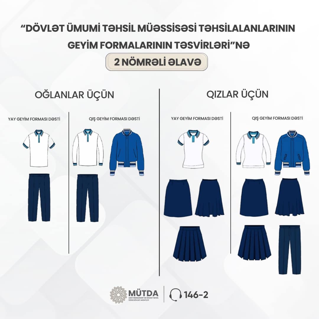 Agentlik: Valideynlərin məktəbli forması ilə bağlı məqsədli şəkildə hansısa satış məntəqəsinə yönləndirilməsi yolverilməzdir