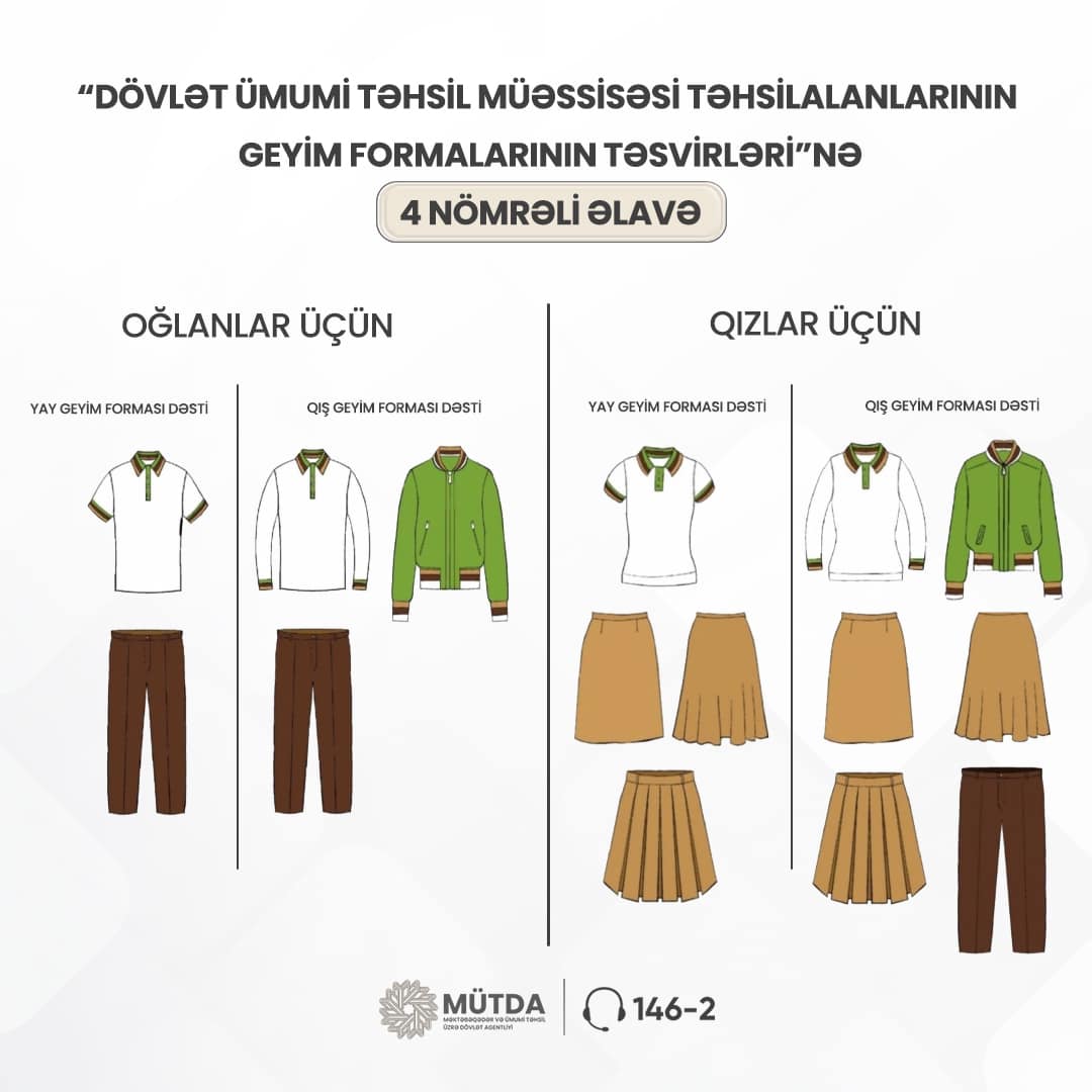 Agentlik: Valideynlərin məktəbli forması ilə bağlı məqsədli şəkildə hansısa satış məntəqəsinə yönləndirilməsi yolverilməzdir