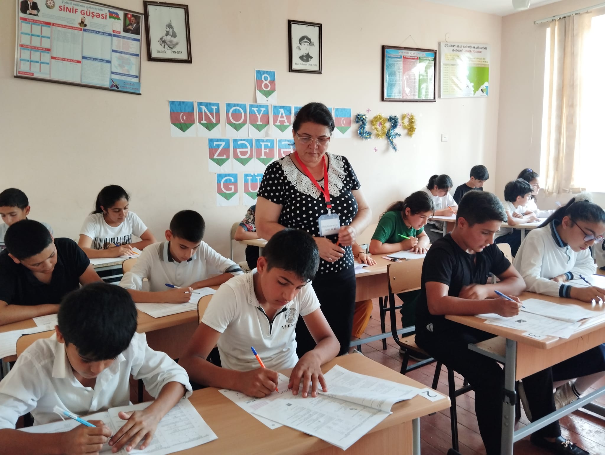 Mərkəzi Aran RTİ-nin tabeliyindəki ümumi təhsil müəssisələrində VII sinif şagirdləri üçün monitorinq keçirilib