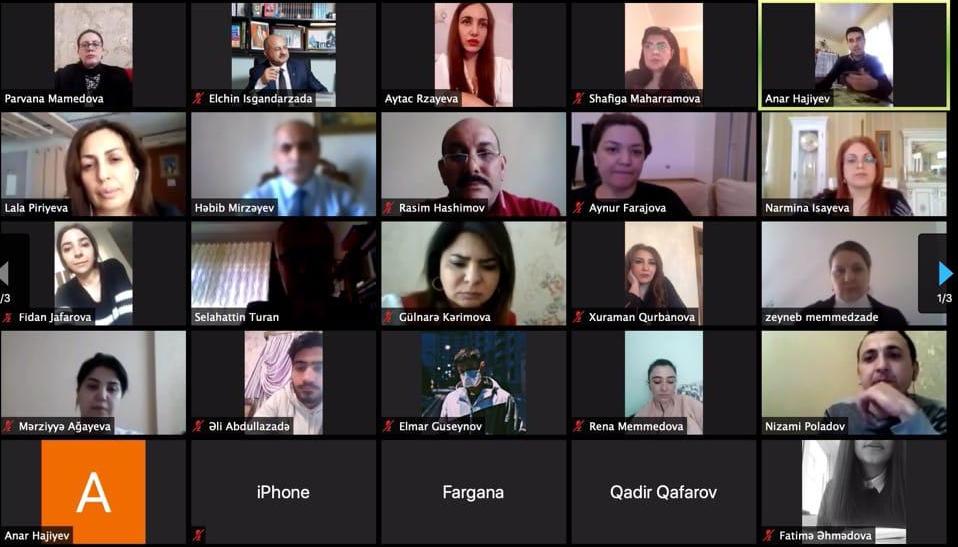 Türkiyəli professorun moderatorluğu ilə onlayn konfrans