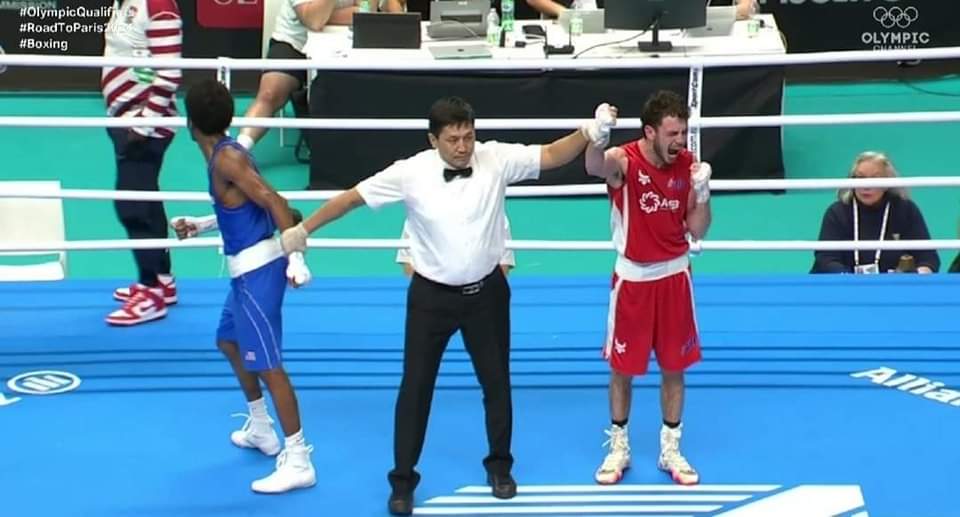 Boksçumuz Paris  2024 Yay Olimpiya Oyunlarına vəsiqəni təmin edib