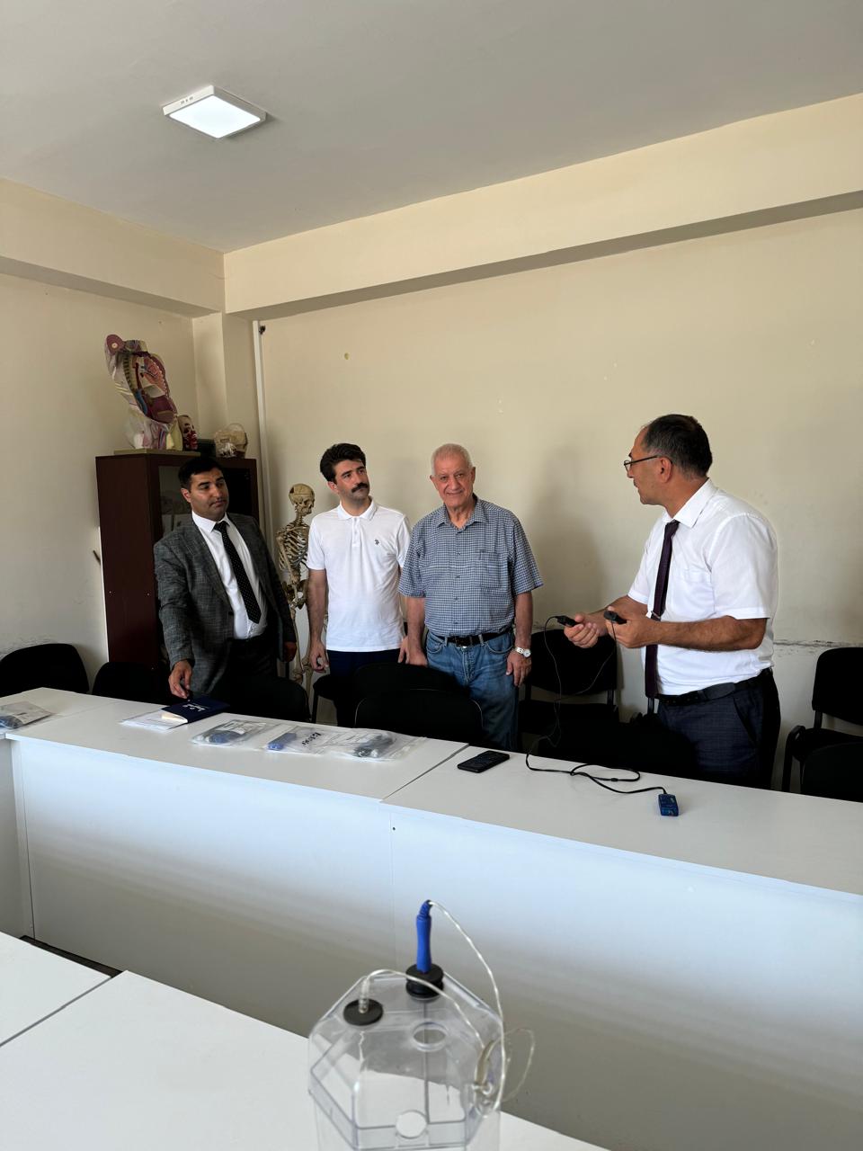 Türkiyəli alim Lənkəran Dövlət Universitetində olub