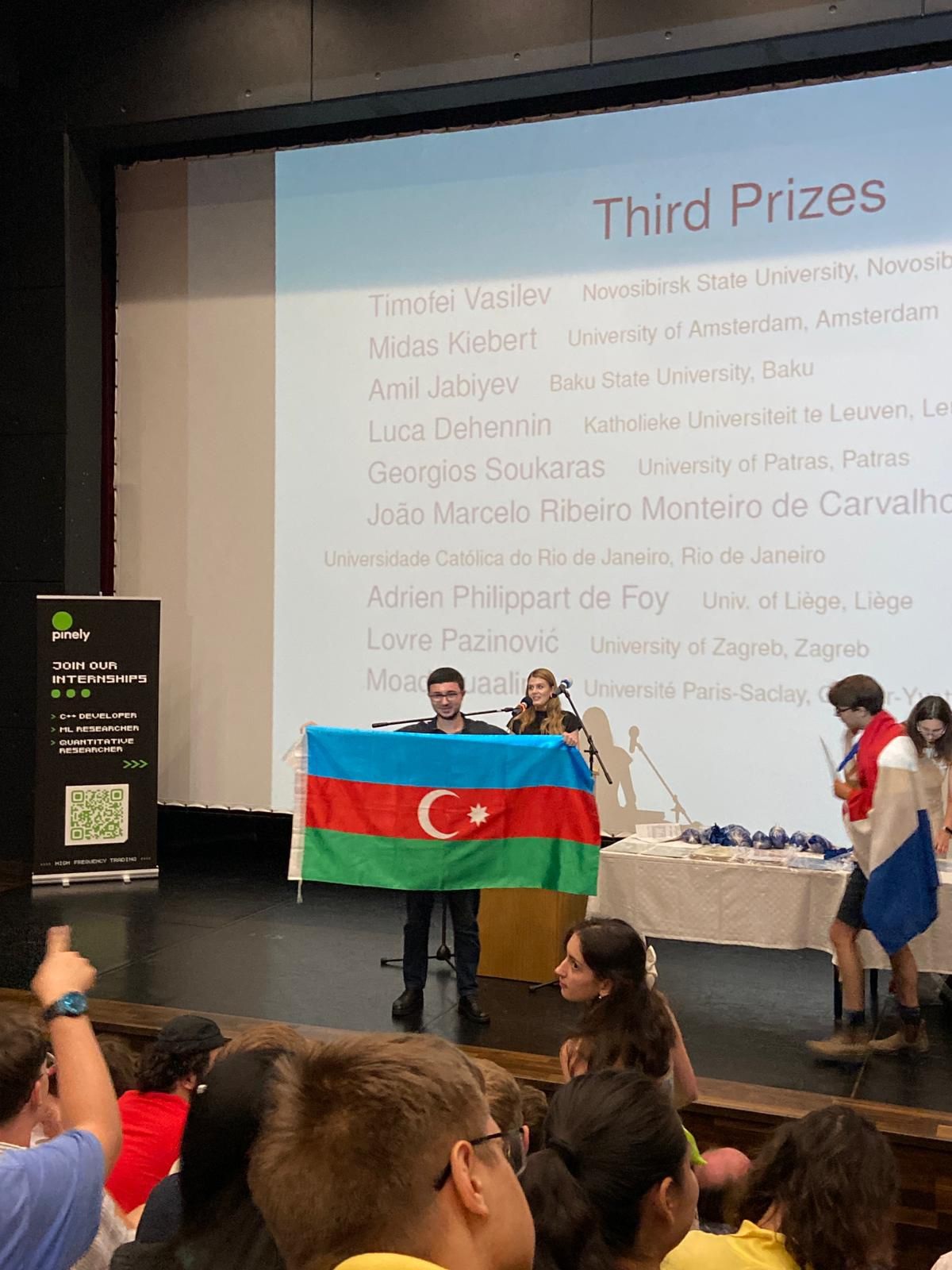BDU tələbələri Beynəlxalq Riyaziyyat Olimpiadasında böyük uğur qazanıblar