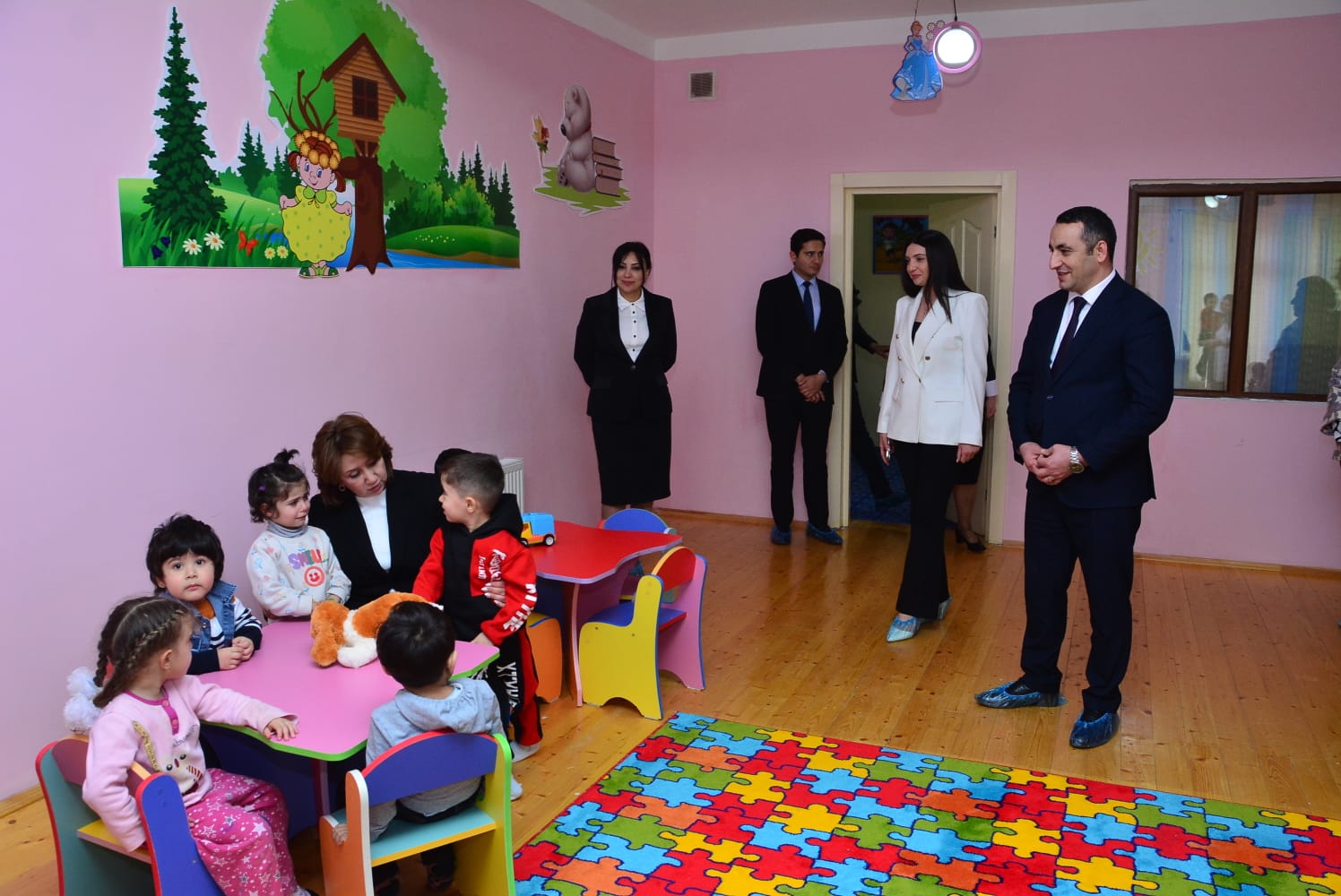 Şirvan şəhər 7 nömrəli uşaq bağçasının açılış mərasimi olub