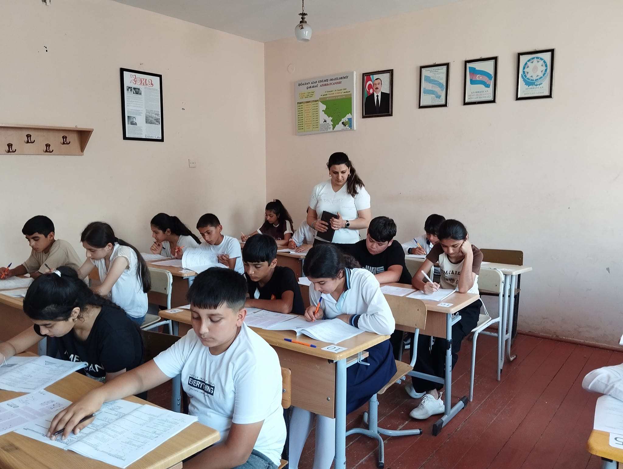 Mərkəzi Aran RTİ-nin tabeliyindəki ümumi təhsil müəssisələrində VII sinif şagirdləri üçün monitorinq keçirilib