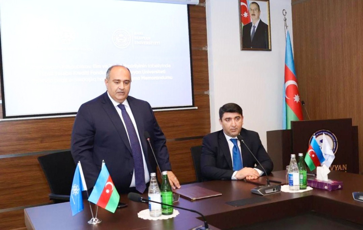 TTKF və Bakı Slavyan Universiteti arasında Memorandum imzalanıb