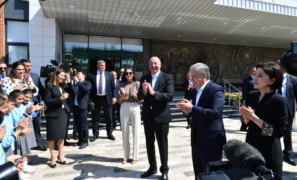 Füzulidə Mirzə Uluqbəy adına 1 nömrəli tam orta məktəbin açılışı olub