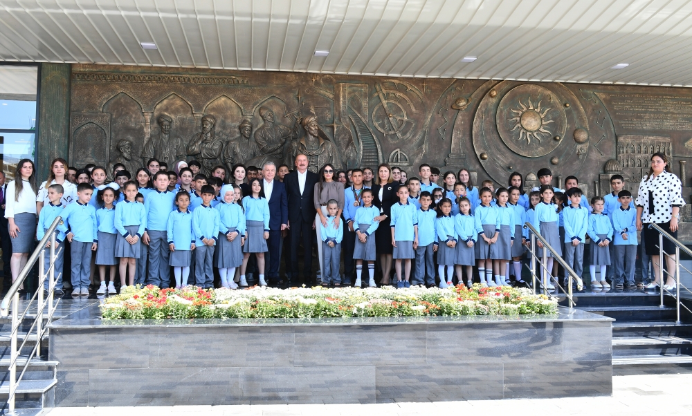 Füzulidə Mirzə Uluqbəy adına 1 nömrəli tam orta məktəbin açılışı olub