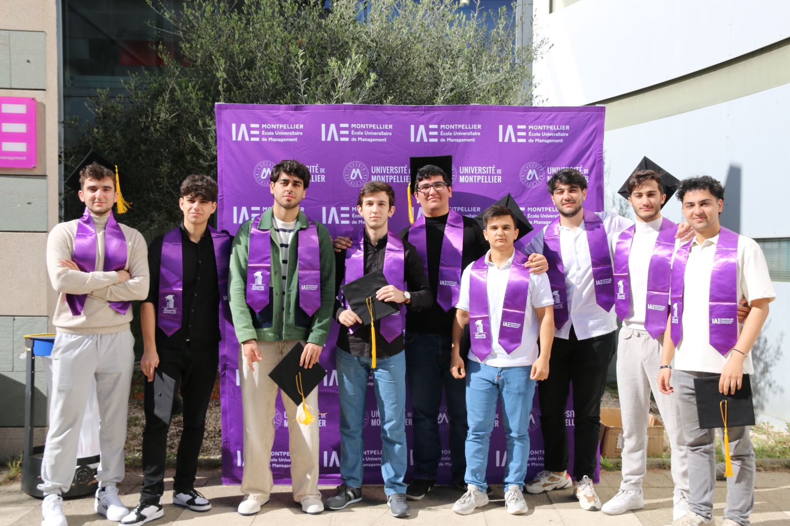 UNEC-in Fransanın Montpellier Universiteti ilə ikili diplom proqramından 9 tələbə məzun olub