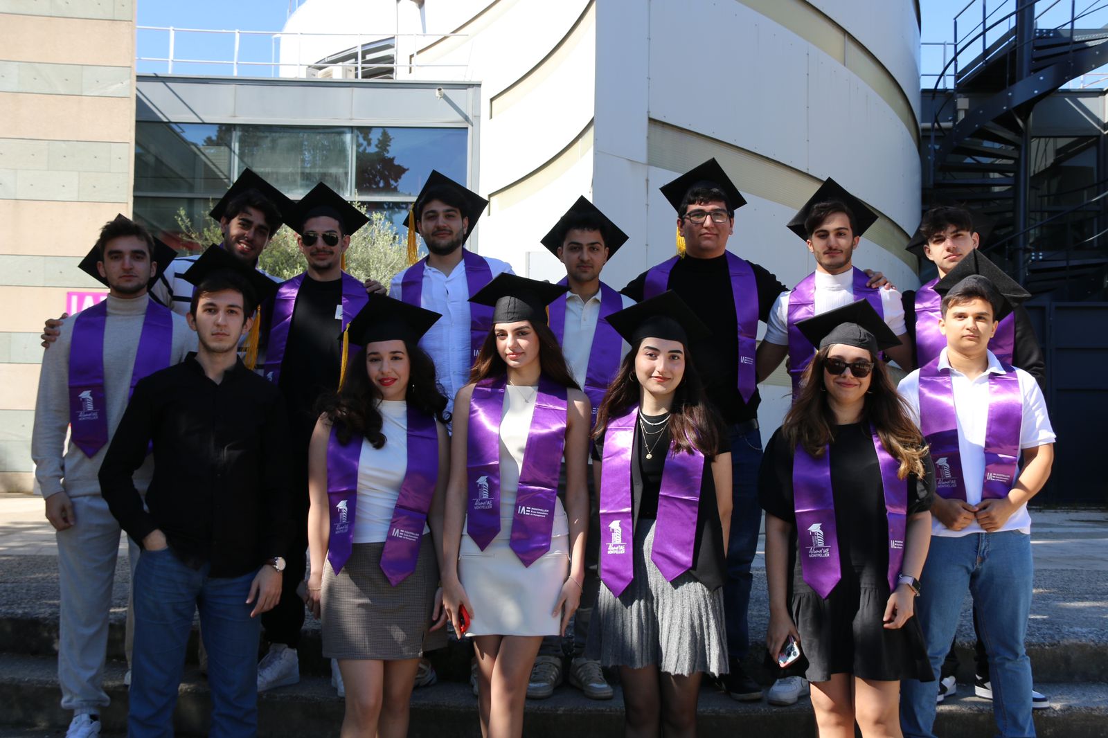 UNEC-in Fransanın Montpellier Universiteti ilə ikili diplom proqramından 9 tələbə məzun olub