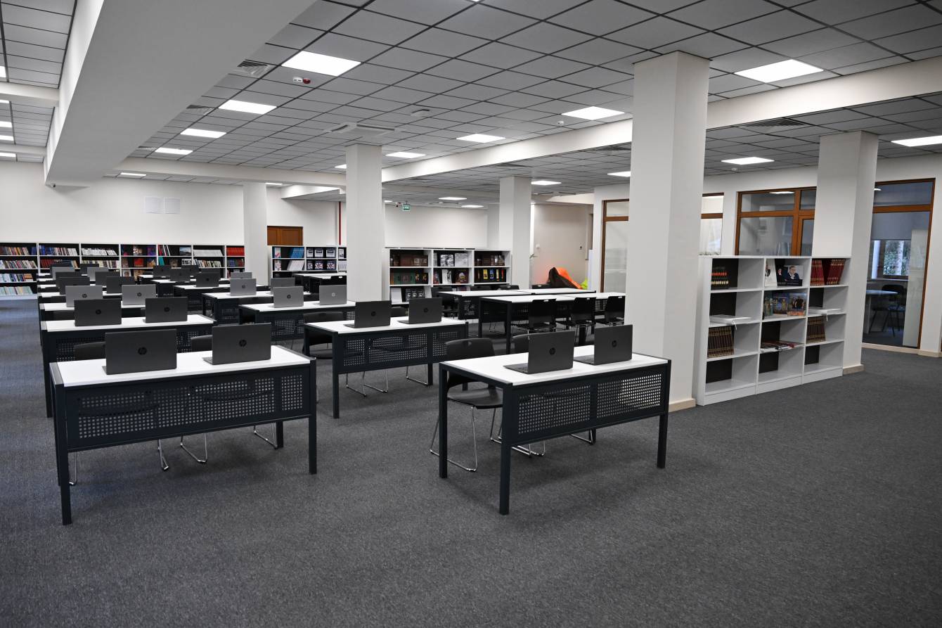 Prezident İlham Əliyev Qarabağ Universitetinin təmirdən sonra açılışında iştirak edib