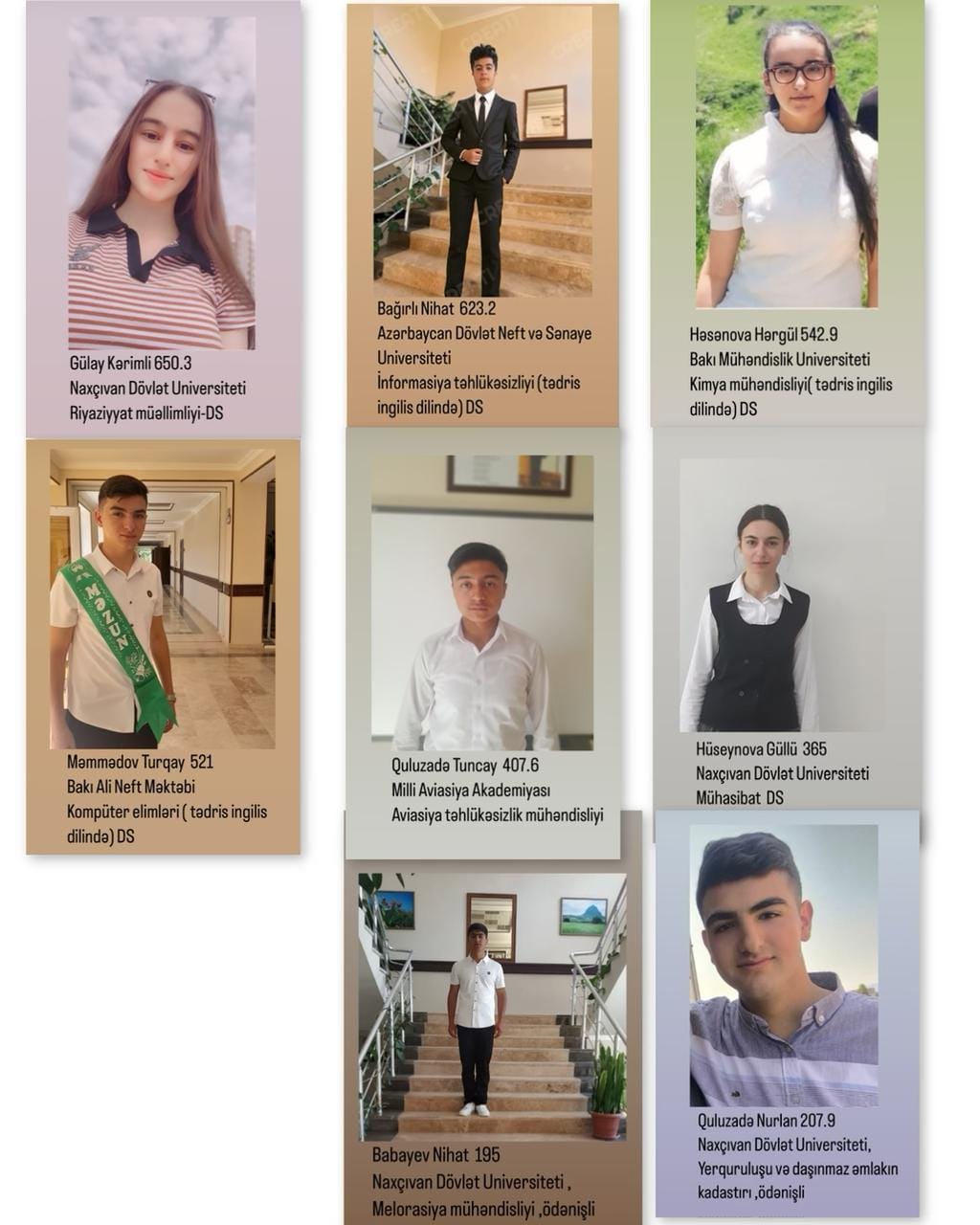 100-cü ilinin uğurlu məzunları