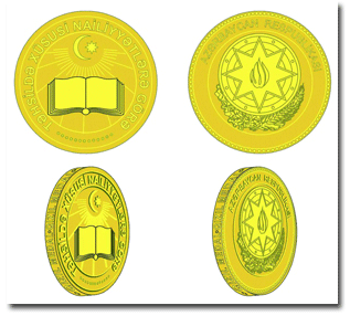 Qızıl medalın təsviri